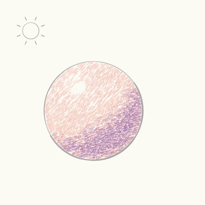 Step 6: Shade round the side