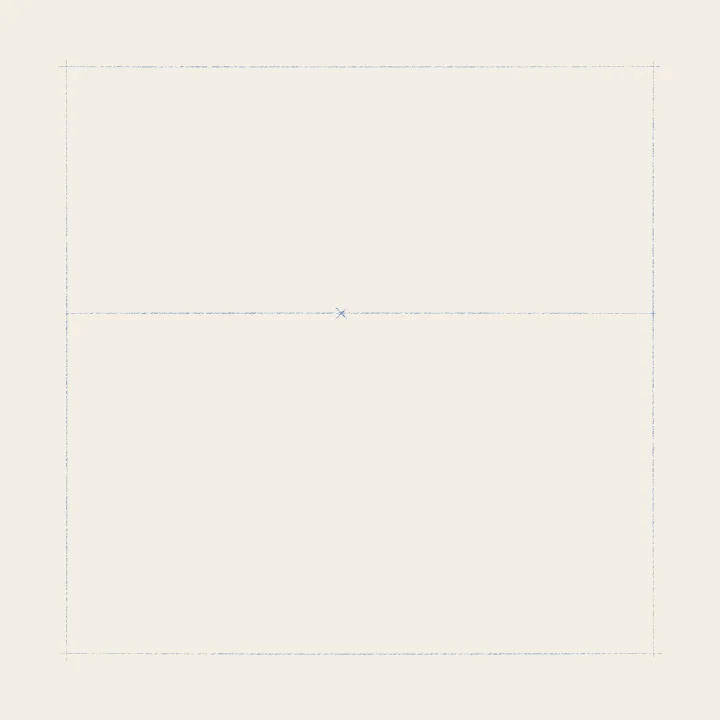 Step 1: The frame and your eye level
