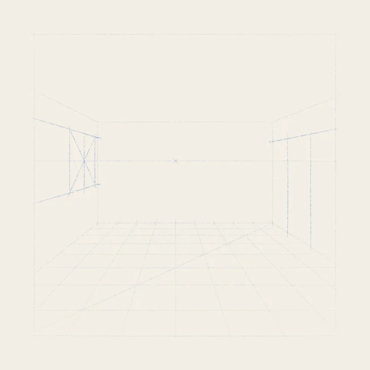Step 4: Heights along the walls