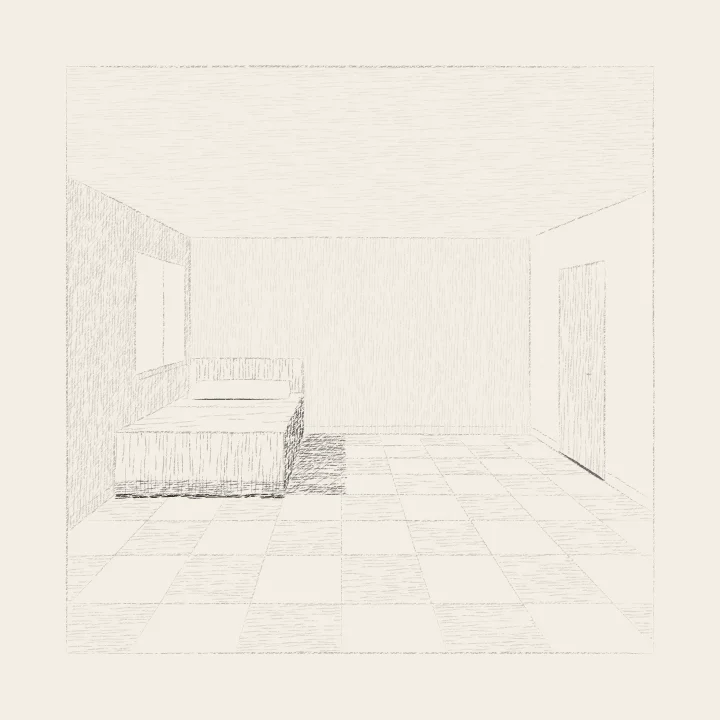 Step 8: The bed and its shadow