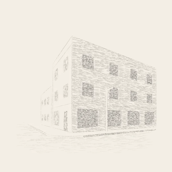 Step 8: One facade in sun, one in shadow