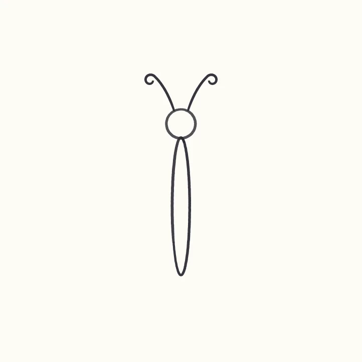 Step 1: Body and head