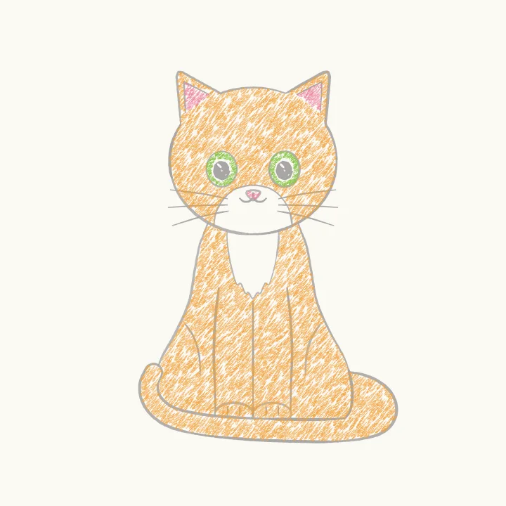Step 6: Ginger fur