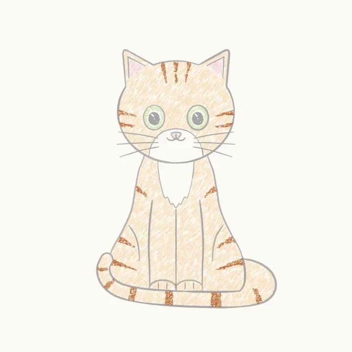 Step 7: Tabby stripes