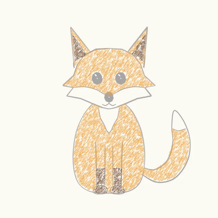 Step 6: Colour the fur