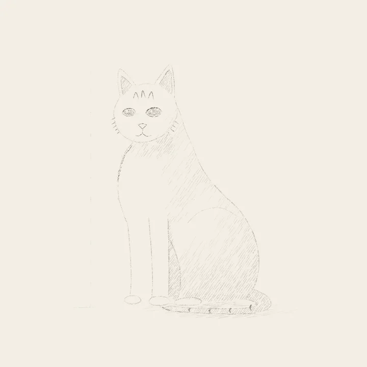 Step 7: Face and fur