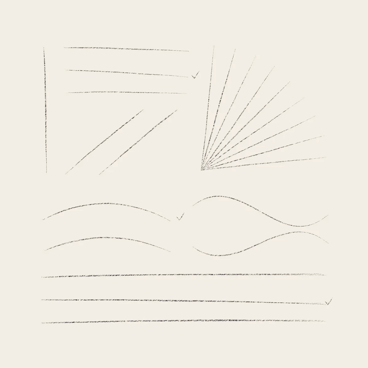 Confident Lines, the finished drawing