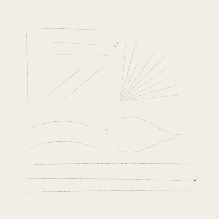 Step 7: Lift the blue, judge the page