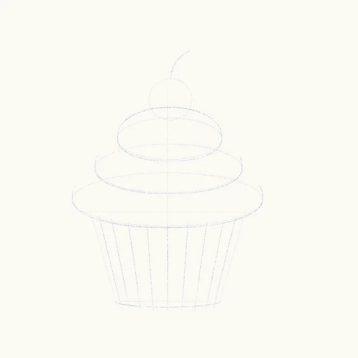 Step 2: Shape the swirl