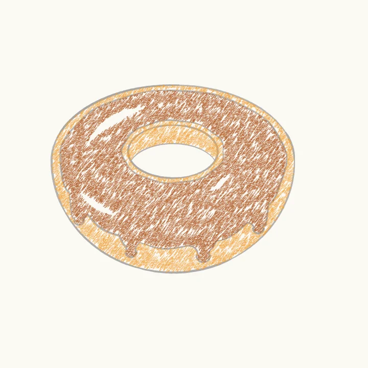 Step 6: Golden dough, glossy icing