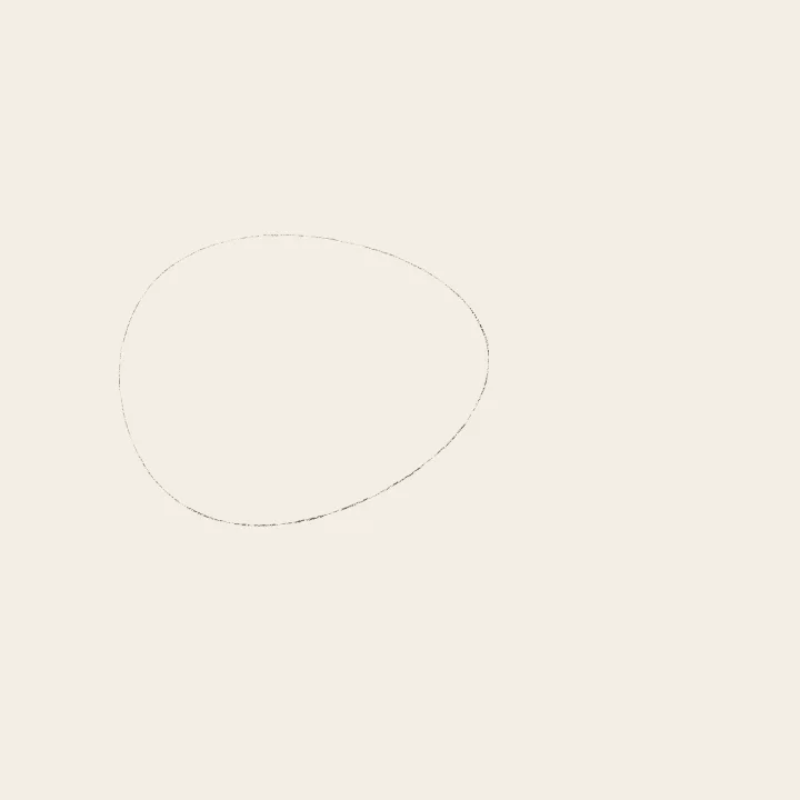 Step 3: A light contour, lift the blue