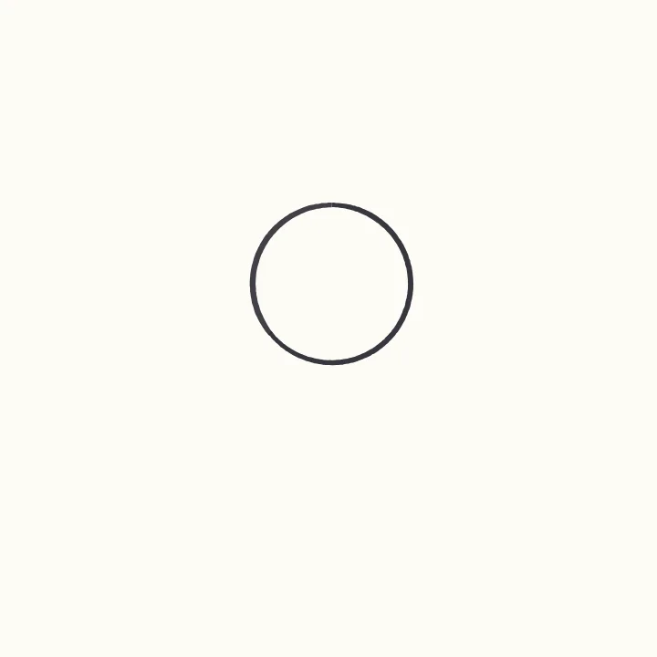 Step 1: A round head