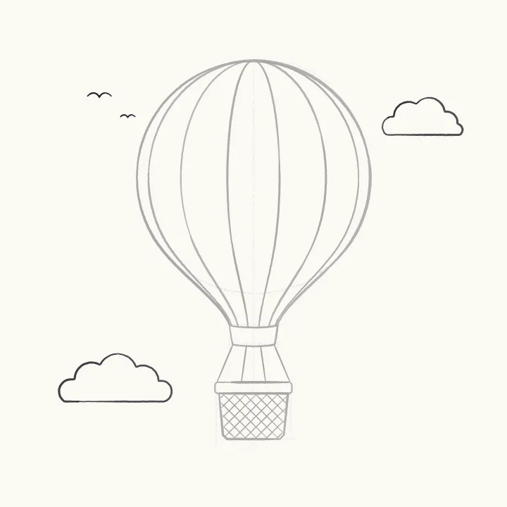 Step 5: Far away in the sky