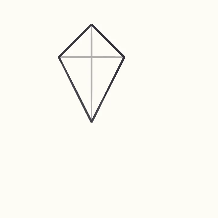 Step 2: A diamond