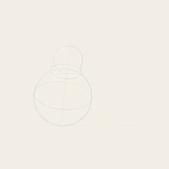 Step 2: Tangent curves at the neck