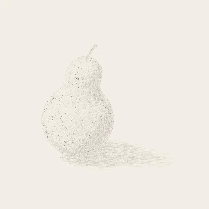 Step 6: Speckles that follow the form