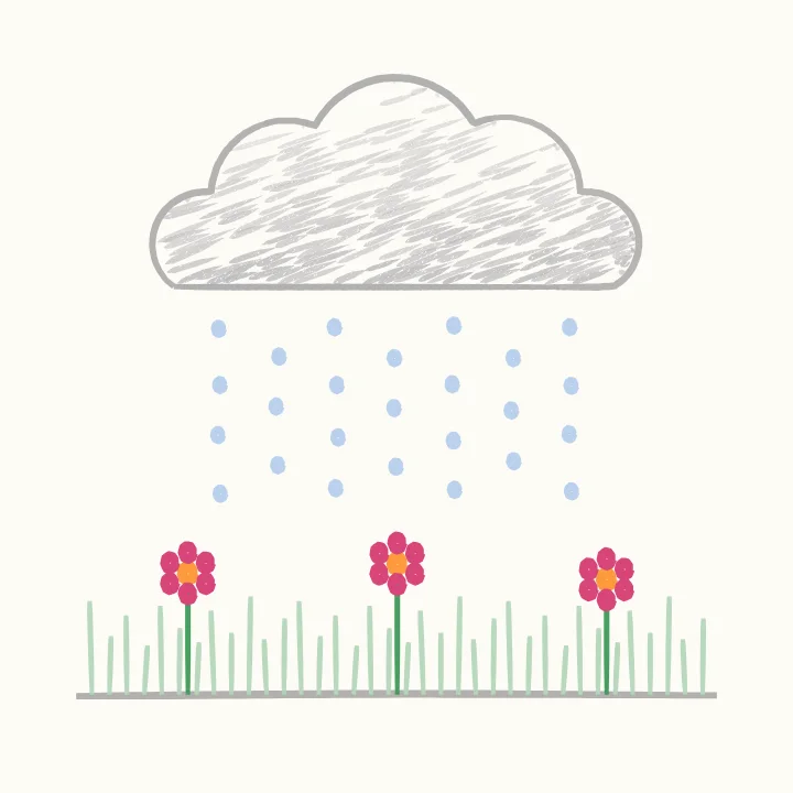 Step 6: Dot flowers