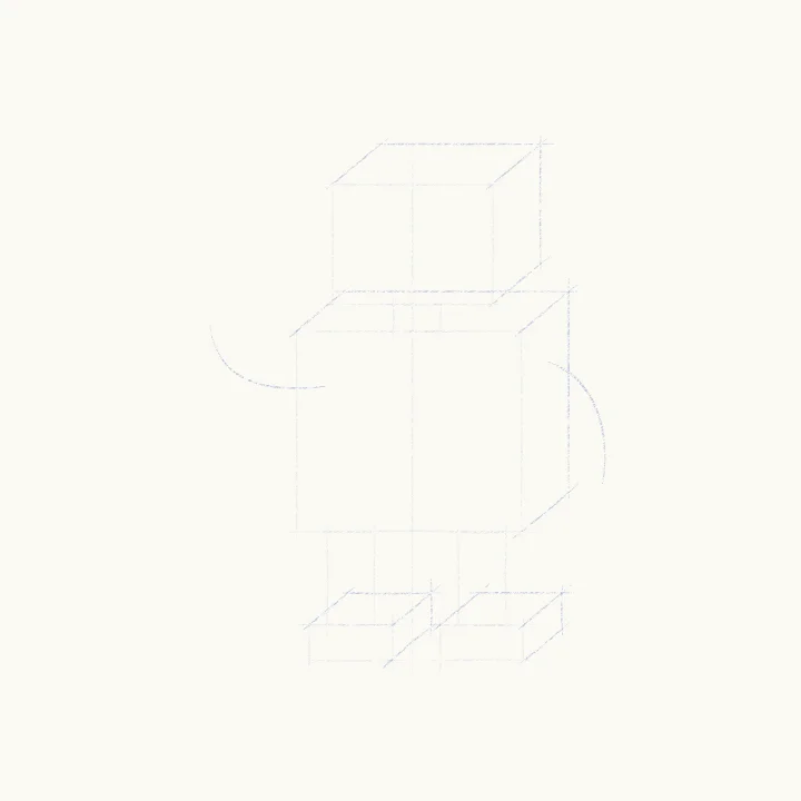 Step 2: Turn rectangles into boxes