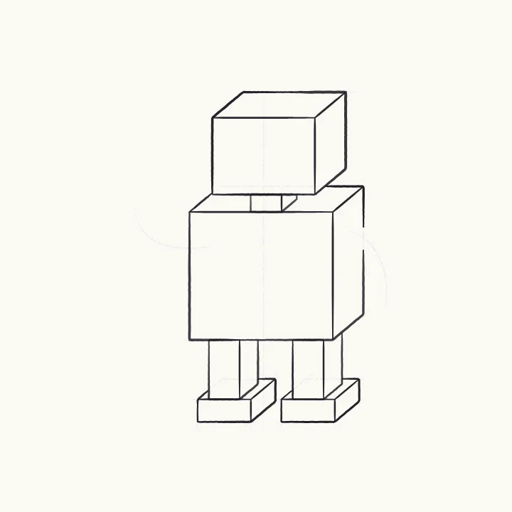 Step 3: Ink the boxes