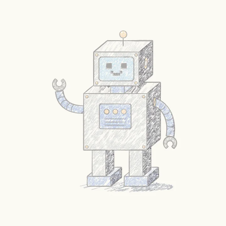 Step 7: Dark sides, solid robot