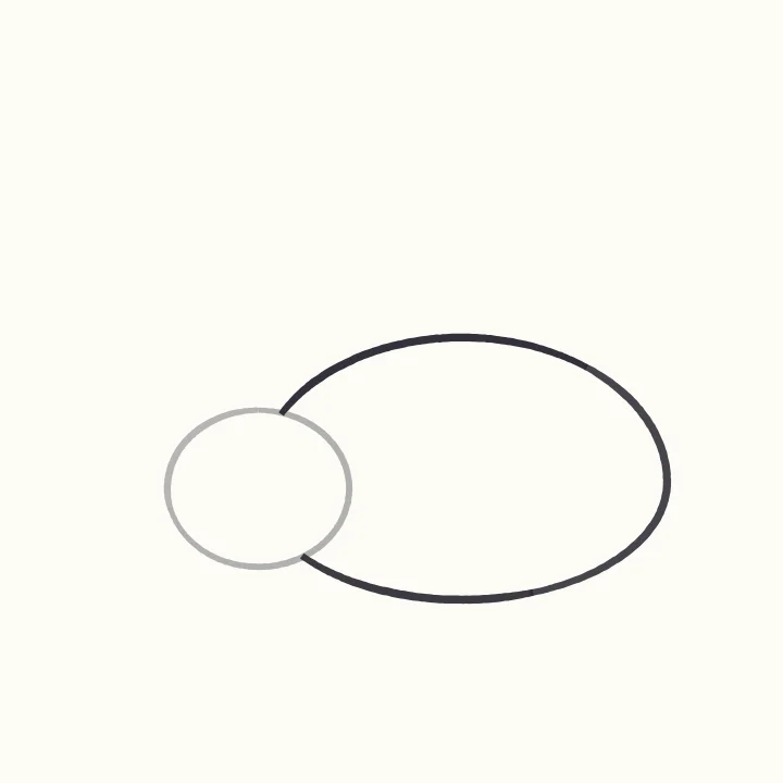 Step 2: A curled-up body