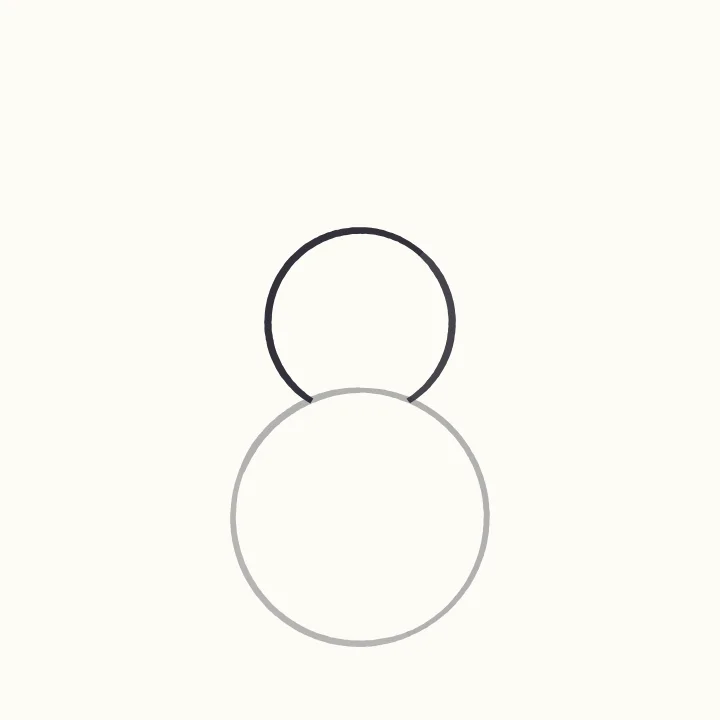 Step 2: A middle ball